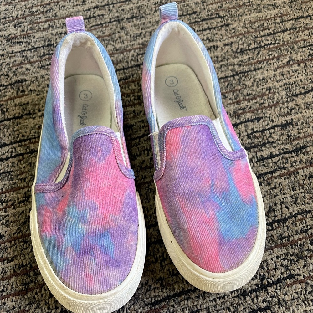 Cat & Jack tie die sneakers